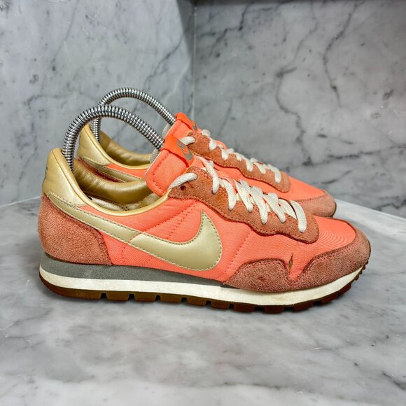 Nike Women's Air Pegasus '83 Atomic Pink Metallic Cashmere Women's US Size 7 - Picture 1 of 11